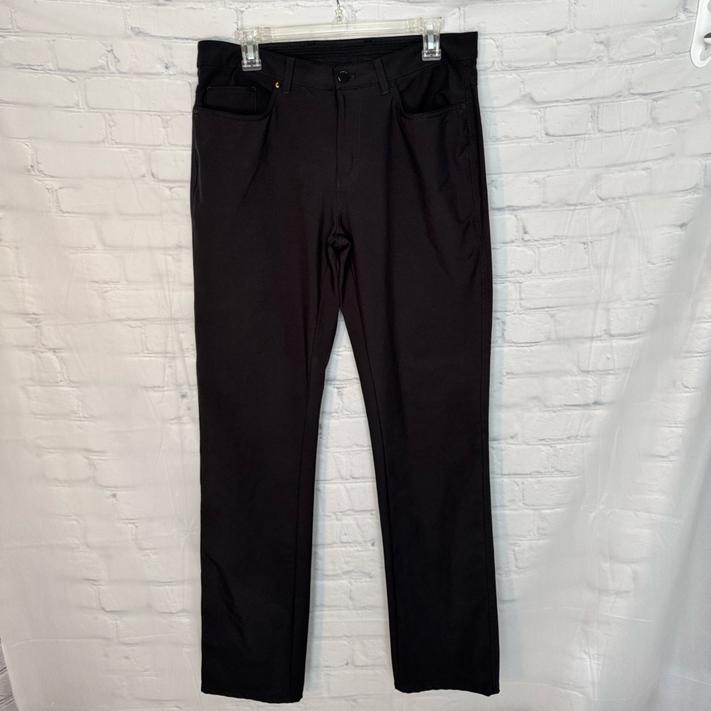Greg Norman Men's Performance ML75 5-Pocket Golf Pants SIZE 34x30 Black